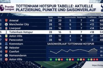 Tottenham Hotspur Tabelle