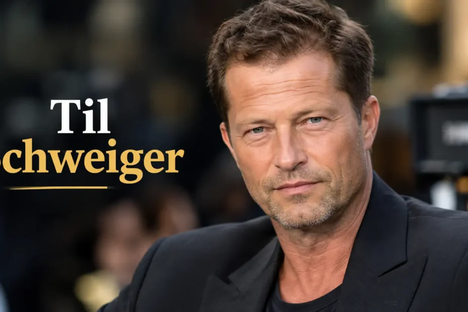 Til Schweiger portrait, German actor and filmmaker